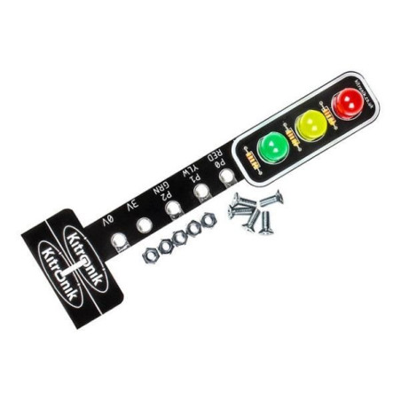 Kitronik (5642) Development Board, Red/Yellow/Green LED Traffic Lights