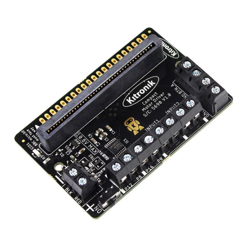 Kitronik (5698) Motor Driver Board, 3 V to 10 V Supply, 1.5 A