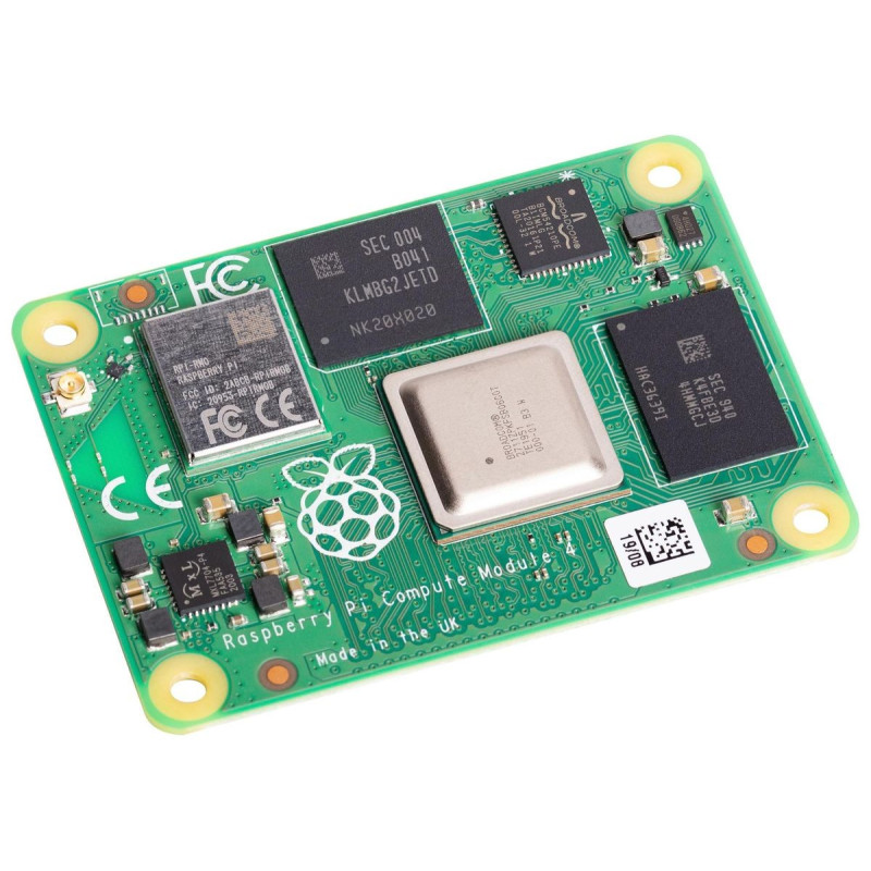 Raspberry-Pi (CM4104008) Compute Module 4, 4GB RAM, 8GB eMMC, Wireless