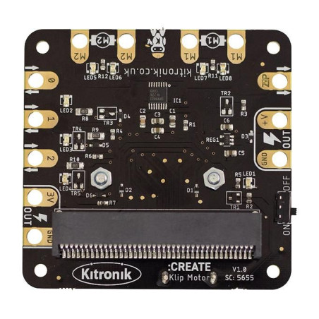 Kitronik (5655) Motor Driver Board, 4.5 V, BBC micro:bit