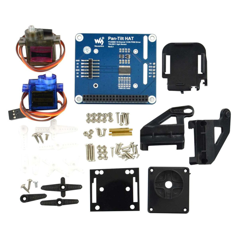 DFRobot (FIT0731) Pan-Tilt Hat Board, Module, Pca9685, NXP