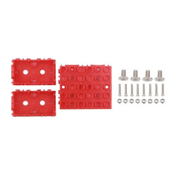 Seeed Studio (110070024) Red Wrapper, 1x2, 4/Pack, Grove Modules