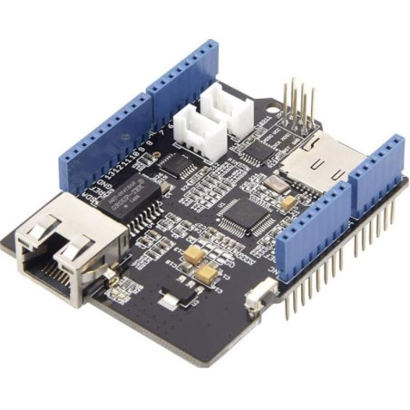 Seeed Studio (103030021) Ethernet Shield V1 Board, W5500, Arduino Board