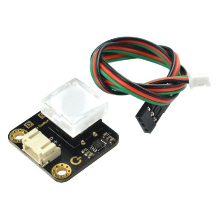 DFRobot (DFR0789-G) LED Switch, Gravity, Green, Arduino Board