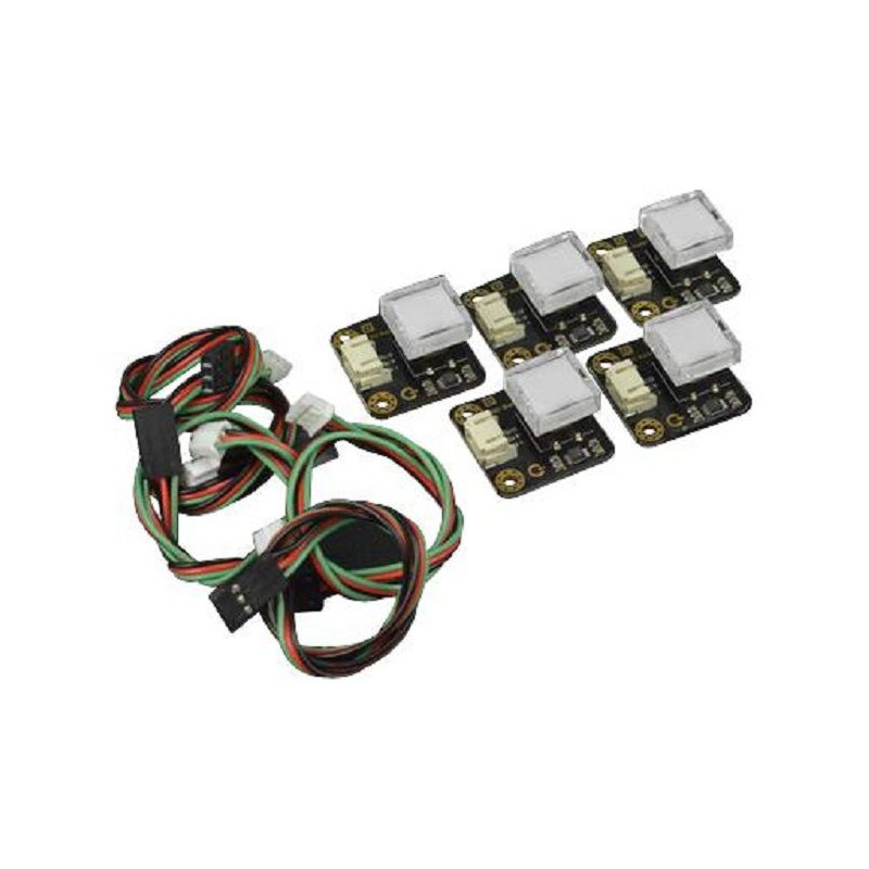 DFRobot (DFR0789) LED Switch, 27 × 26.5 mm, PH2.0-3P, 3.3 V to 5 V