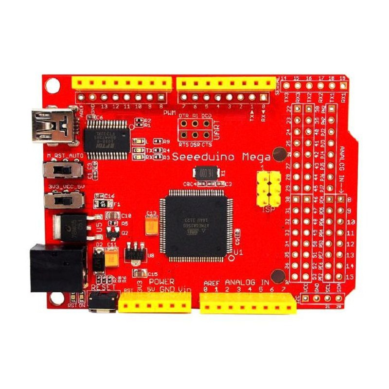 Seeed Studio (102010007) Development Board, ATmega2560, 8bit, megaAVR