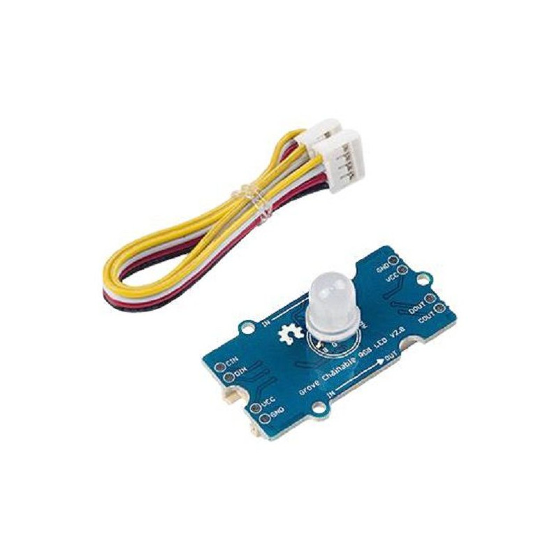 Seeed Studio (104020048) Chainable RGB LED Board with Cable, 5 V