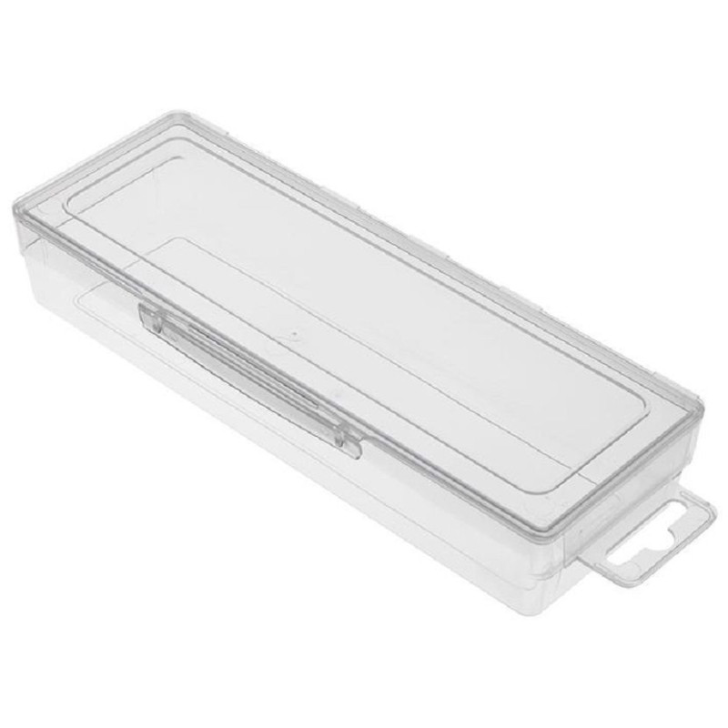 Multicomp Pro (F1) Storage Box, 1 Compartment, Transparent