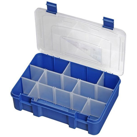 Multicomp Pro (197.303) Storage Box, 9 Compartment, Transparent