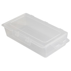 Multicomp Pro (D1) Storage Box, 1 Compartment, Transparent