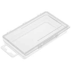 Multicomp Pro (D0) Storgae Box, 1 Compartment, Transparent