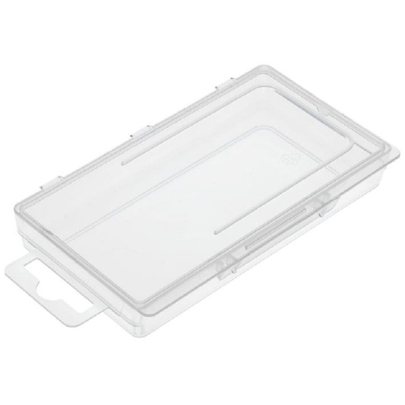 Multicomp Pro (D0) Storgae Box, 1 Compartment, Transparent