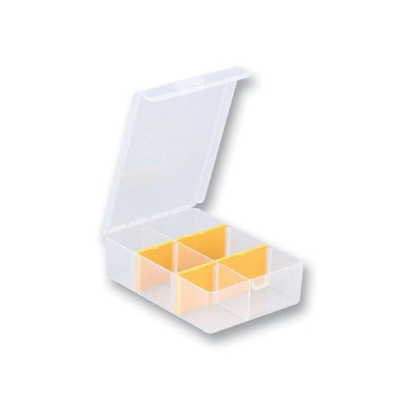 Allit (EUROPLUS BASIC 11/2/4) Assortment Box, 2-6 Compartment, Plastic