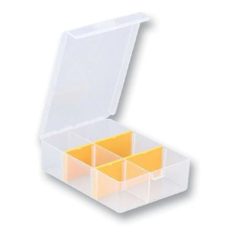 Allit (EUROPLUS BASIC 11/2/4) Assortment Box, 2-6 Compartment, Plastic