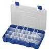 Multicomp Pro (195.303) Storage Box, 20 Compartment, Transparent