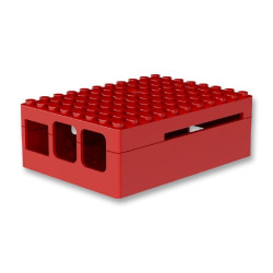 Multicomp Pro (CBPIBLOX-RED.) Dev Board Enclosure, ABS, Red