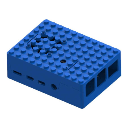 Multicomp Pro (MP001211) Enclosure, 88 mm x 64 mm x 30 mm, ABS, Blue