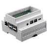 Multicomp Pro (MP001138) DIN Rail Mount Enclosure, Clear Lid, Polycarbonate