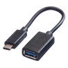 Multicomp Pro (MP010450) Smart Cable, USB C Plug-USB A RCPT, 0.15m