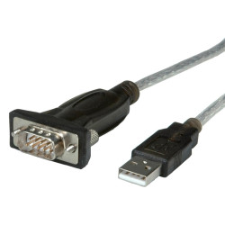 Roline (12.02.1163) Smart Cable, 1.8 m, USB to RS232 Converter