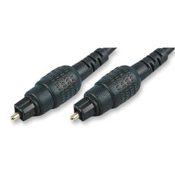 Multicomp Pro JR9907 5M D-4MM BLK TOSLINK Plug TOSLINK Plug 5m