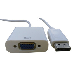 Multicomp Pro (MP009266)  DisplayPort Plug, VGA Socket, 200mm