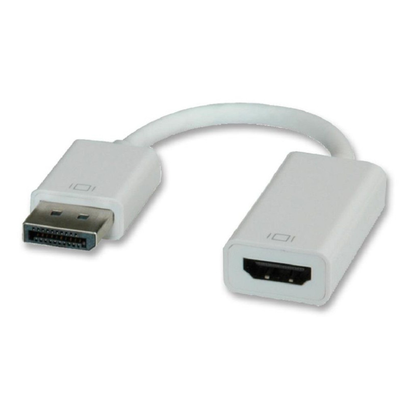 Roline (12.03.3134) DisplayPort Plug, HDMI Socket, 150 mm, White