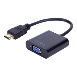 Multicomp Pro (PS000246) Audio Adapter, HDMI Plug, VGA Receptacle