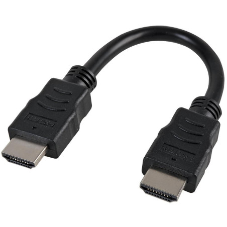 Pro Signal (PSG91338) High Speed 4K UHD HDMI Lead, Male to Male, 0.3m Black