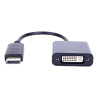 Multicomp Pro (PS000245) Audio Adapter, DisplayPort Plug, DVI-I Receptacle