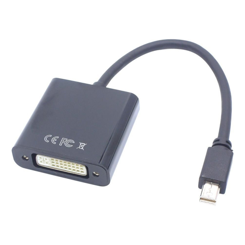 Multicomp Pro (PS000266) Mini DisplayPort Plug, DVI-I Receptacle