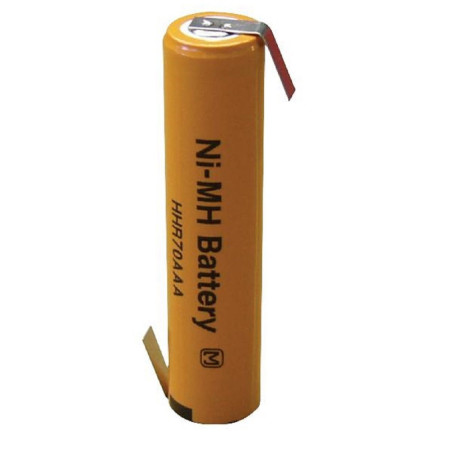 Panasonic HHR-70AAA-1Z Rechargeable Battery, Single Cell, 1.2 V, AAA