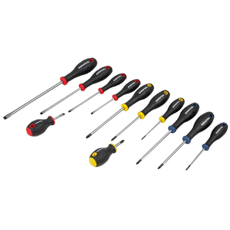 Duratool (D03441) Screwdriver Set, 12 Piece