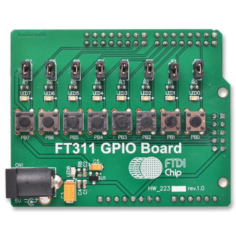 Ftdi Chip (UMFT311GP) Shield Board, FT311D Development Modules