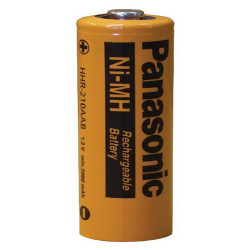 Panasonic HHR210AAB3B Rechargeable Battery, Single Cell, 1.2 V, AA