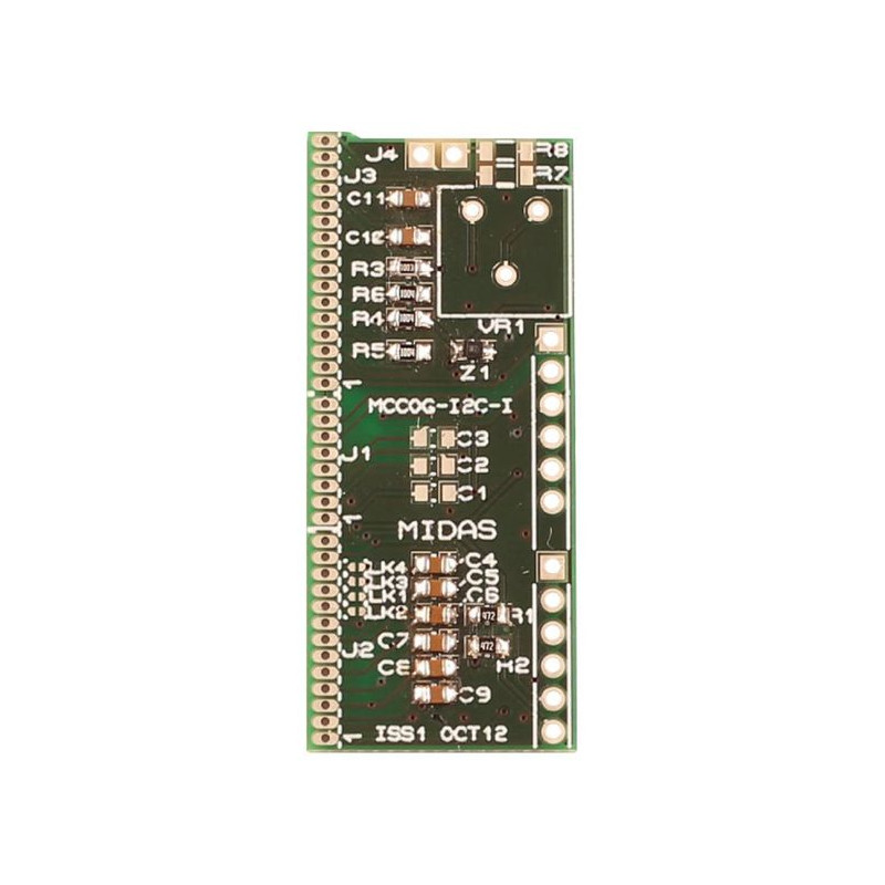 Midas Display (MCCOG-I2C-I-8) Driver Board, 8-Way Driver For Character LCD