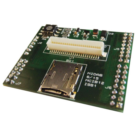 Midas Displays (MCIB-12) Break Out Board, UNO32, SD Card