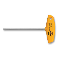 Wiha (334-53) Screwdriver  Hex  T Handle  3/32 " Tip Size  182mm Length