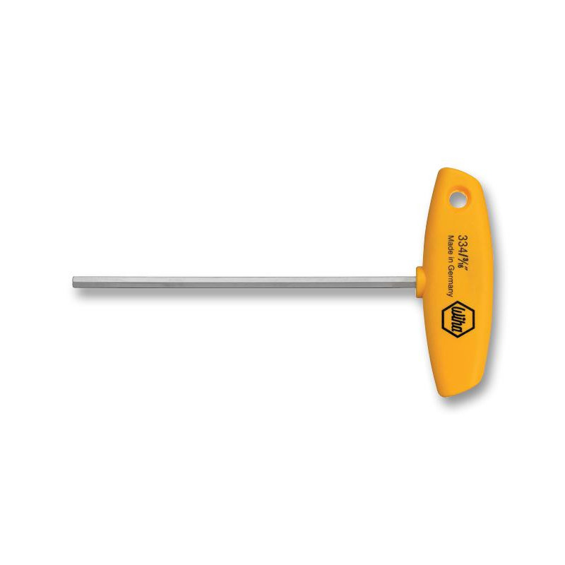 Wiha (334-53) Screwdriver  Hex  T Handle  3/32 " Tip Size  182mm Length
