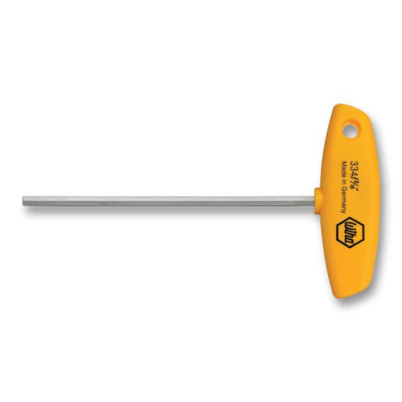 Wiha (334-53) Screwdriver  Hex  T Handle  3/32 " Tip Size  182mm Length