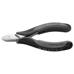 Knipex (7702115) Cutter  Red Handles  Diagonal  115mm  Diagonal  1.6mm