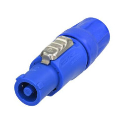 Neutrik (NAC3FCA) High Power Connector  3Pin  Blue  Receptacle  250 VAC