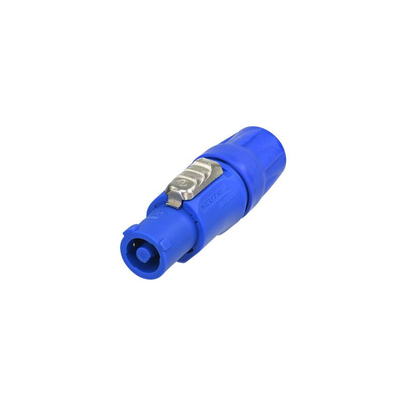 Neutrik (NAC3FCA) High Power Connector  3Pin  Blue  Receptacle  250 VAC