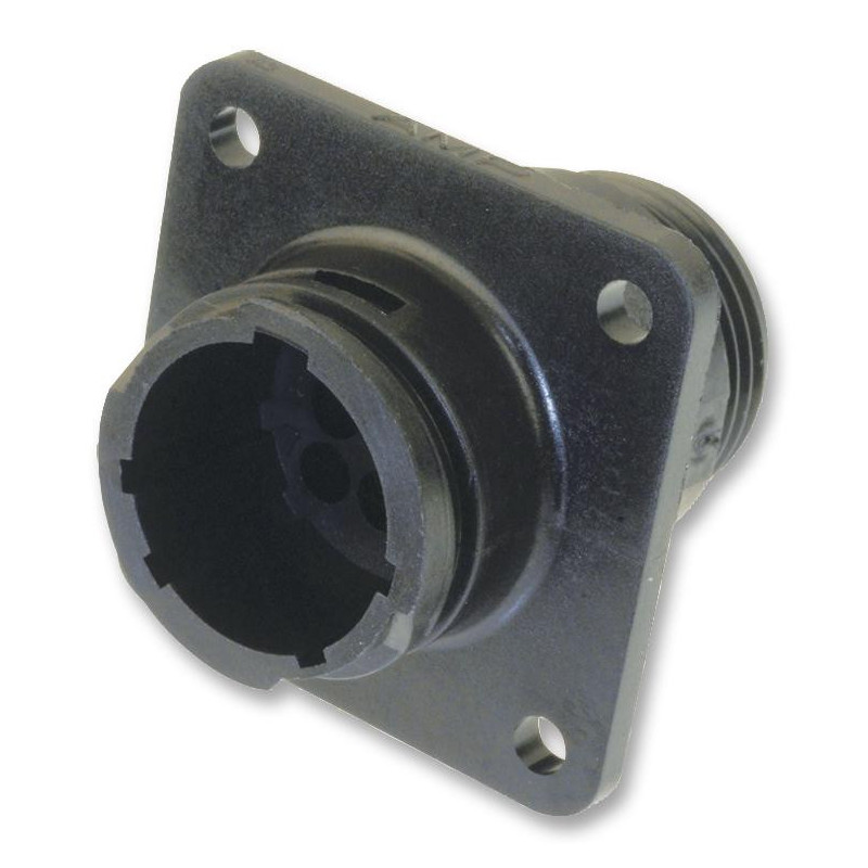 TE Connectivity (206705-1) Circular Connector  Flange Mount Receptacle