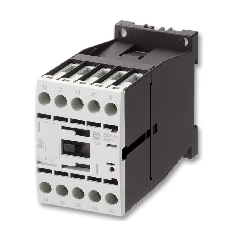 Contactor  DIN Rail  Panel  690 VAC  3 Pole  5.5 kW