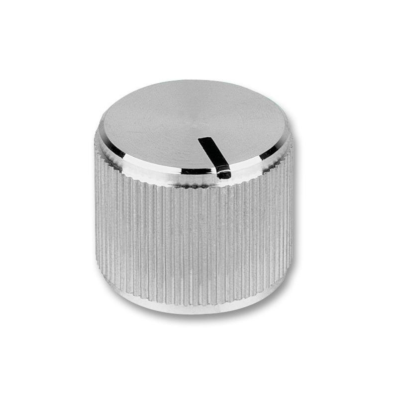 Mentor (5553.6612) Knob  Round Shaft  6 mm  Aluminium