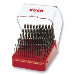 Ruko (205223) Drill Bit Set  HSS Rolled  1 mm - 10 mm  91 Piece