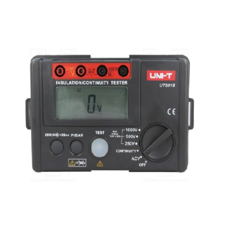 UNI-T UT501B Insulation Resistance Tester 250V-1000VAC VOLT:30V~600V