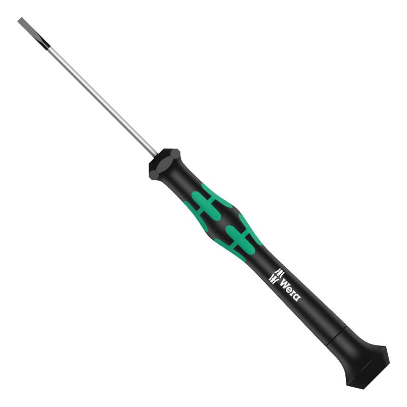 Wera (118006) Screwdriver  Slotted  Precision  60mm Blade  2mm Tip