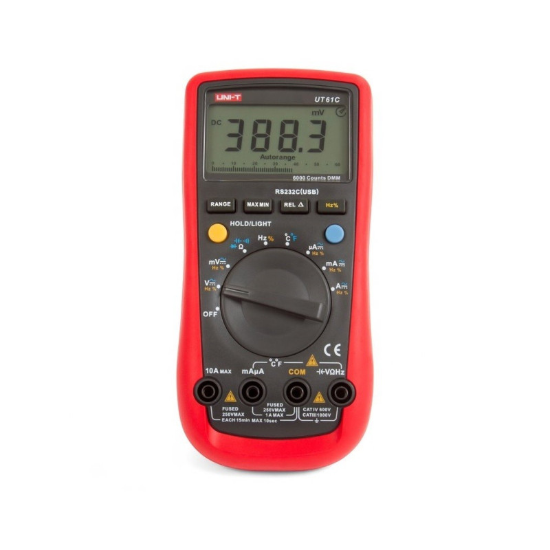 UNI-T UT61C Digital Multimeter 600MV-1000V